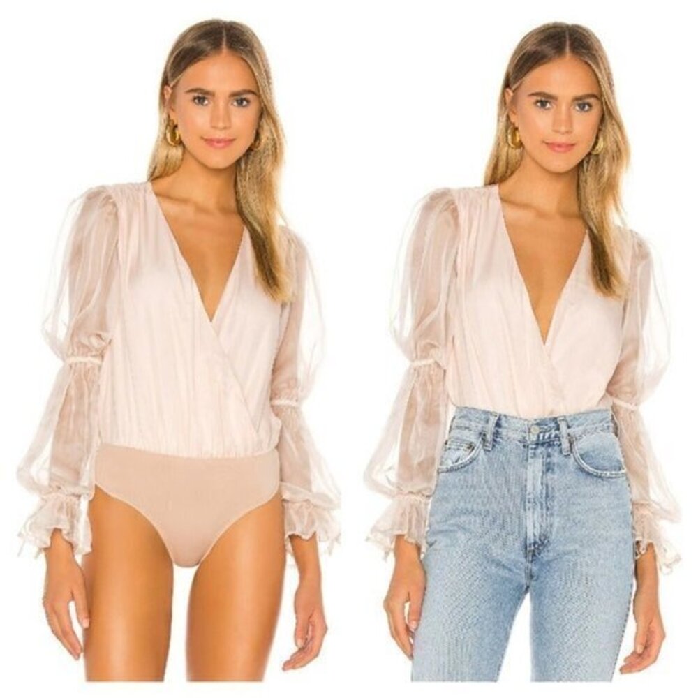 Lovers and Friends Mia Bodysuit - Blush Pink